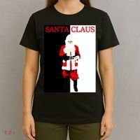 Santa Claus Mafia Movie Poster Christmas T-Shirt thumb 4
