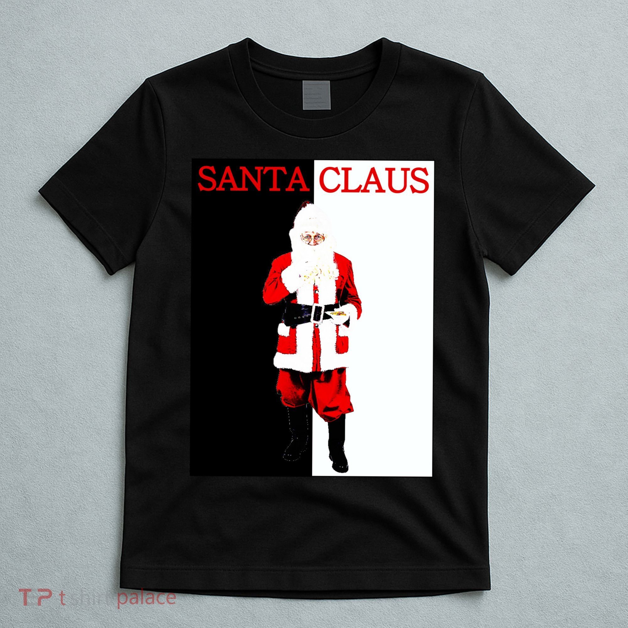 Santa Claus Mafia Movie Poster Christmas T-Shirt