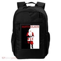 Santa Claus Mafia Movie Poster Christmas Backpack thumb 0