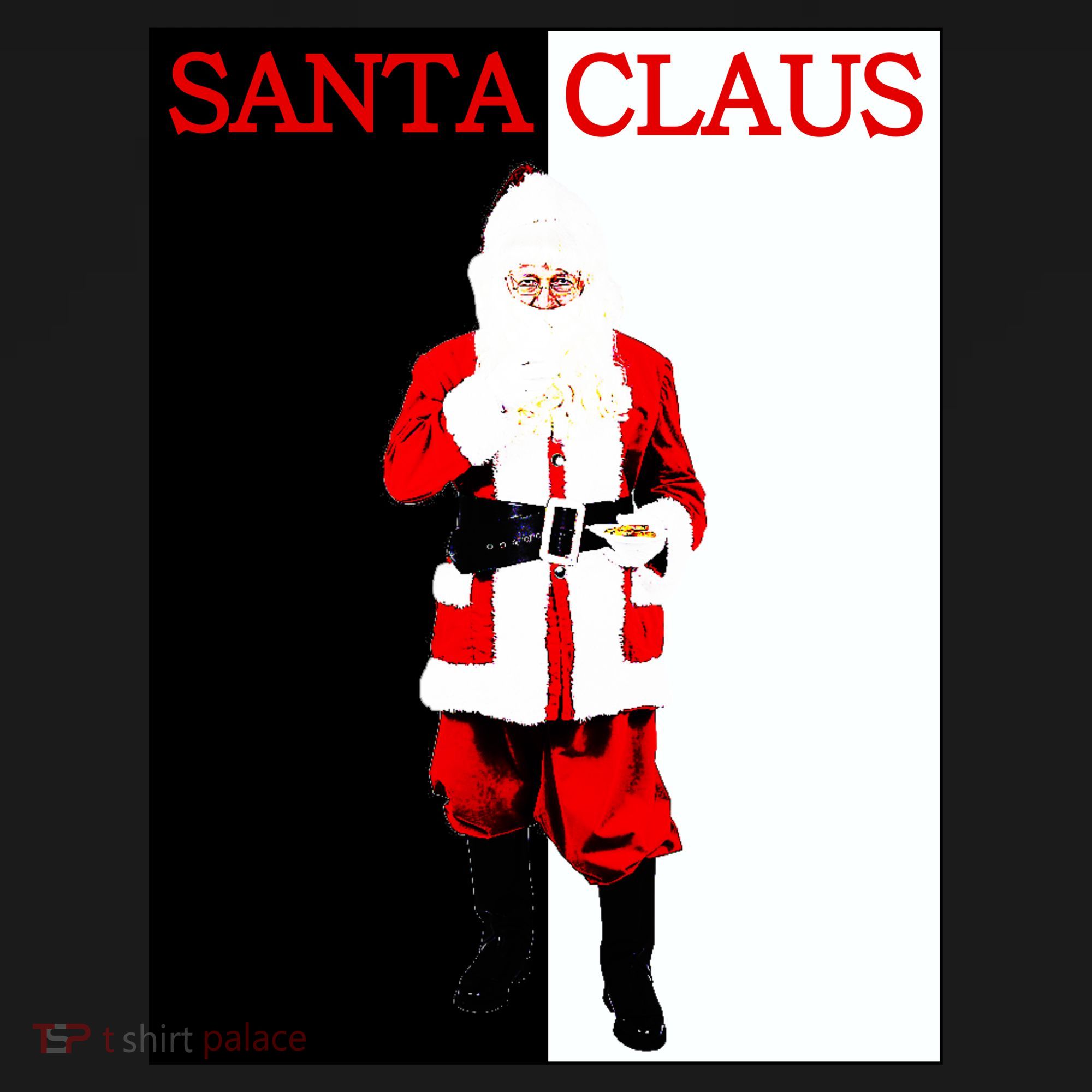 Santa Claus Mafia Movie Poster Christmas Visor