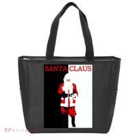Santa Claus Mafia Movie Poster Christmas Tote Bag thumb 0