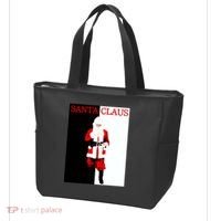 Santa Claus Mafia Movie Poster Christmas Tote Bag thumb 3