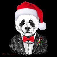 Santa Claus Panda Bear Coffee Mug thumb 5