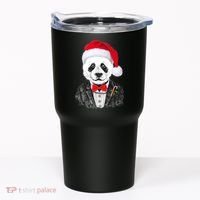 Santa Claus Panda Bear Tumbler thumb 0