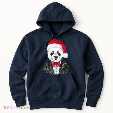 Santa Claus Panda Bear Hoodie