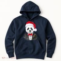 Santa Claus Panda Bear Hoodie thumb 0
