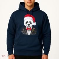 Santa Claus Panda Bear Hoodie thumb 2