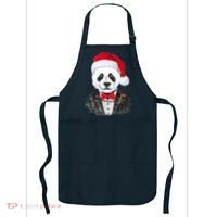 Santa Claus Panda Bear Apron thumb 0