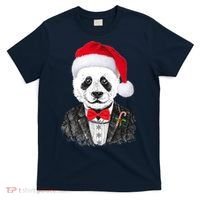 Santa Claus Panda Bear T-Shirt thumb 0