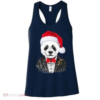 Santa Claus Panda Bear Women's Tank Top