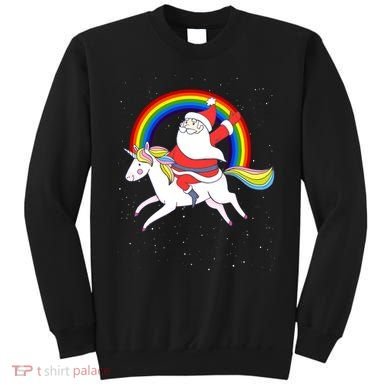 Santa Claus Unicorn Christmas Magic Sweatshirt