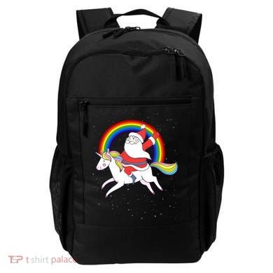 Santa Claus Unicorn Christmas Magic Backpack