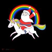Santa Claus Unicorn Christmas Magic Coffee Mug thumb 5