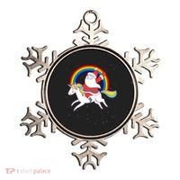 Santa Claus Unicorn Christmas Magic Ornament thumb 0