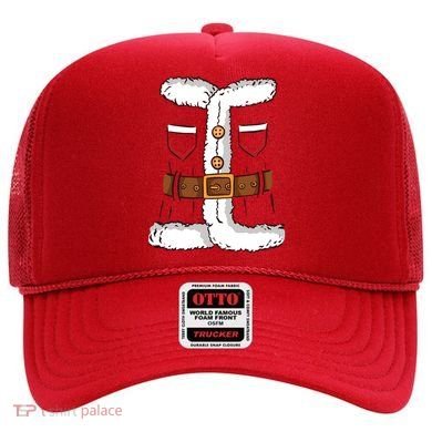 Santa Clause Costume Funny Chrismas Suit Hat