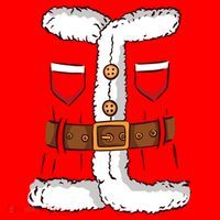 Santa Clause Costume Funny Chrismas Suit Hat thumb 2