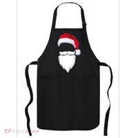 Santa Clause Mustache Beard Hat Apron thumb 0