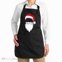 Santa Clause Mustache Beard Hat Apron thumb 2