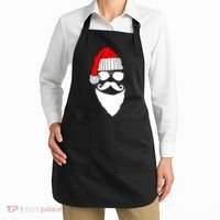 Santa Clause Mustache Face Apron thumb 2