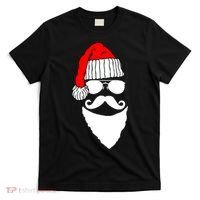 Santa Clause Mustache Face T-Shirt thumb 0