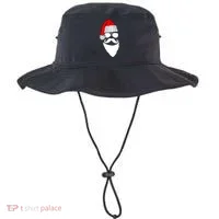 Santa Clause Mustache Face Bucket Hat thumb 0