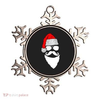 Santa Clause Mustache Face Ornament