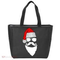 Santa Clause Mustache Face Tote Bag thumb 0
