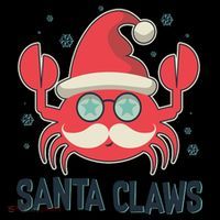 Santa Claw Crab Funny Christmas Coffee Mug thumb 5