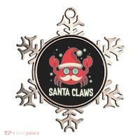 Santa Claw Crab Funny Christmas Ornament thumb 0