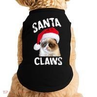 Santa Claws Doggie Tank thumb 0