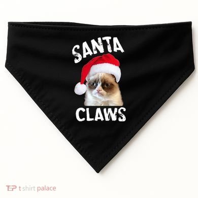 Santa Claws USA-Made Doggie Bandana