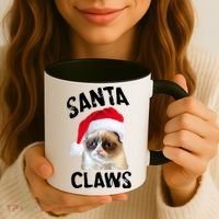 Santa Claws Coffee Mug thumb 3