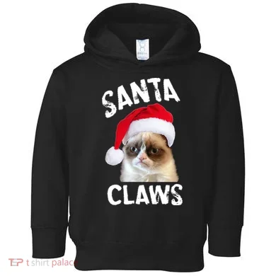 Santa Claws Toddler Hoodie