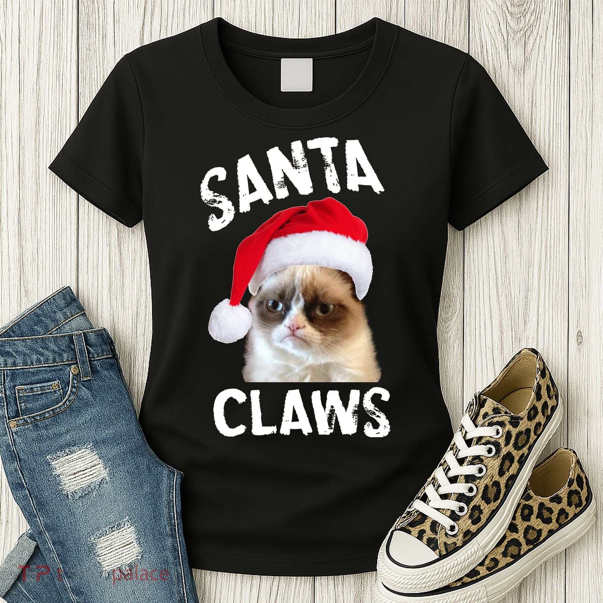 Santa Claws Women's T-Shirt