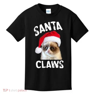 Santa Claws Kids T-Shirt