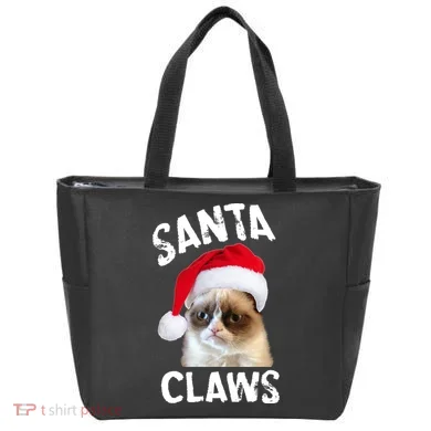 Santa Claws Tote Bag
