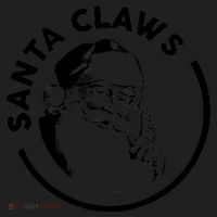 Santa Claws Drinking Funny Christmas Women's Sweatshirt thumb 2