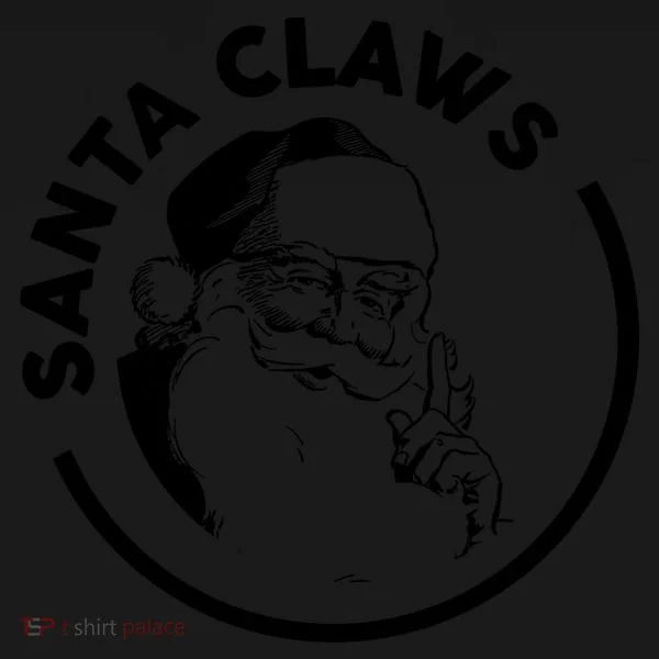 Santa Claws Drinking Funny Christmas Bucket Hat