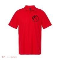 Santa Claws Drinking Funny Christmas Polo thumb 0