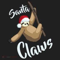 Santa Claws Sloth Christmas Women's Sweatshirt thumb 2