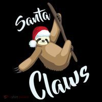 Santa Claws Sloth Christmas Coaster thumb 2