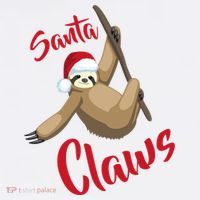 Santa Claws Sloth Christmas Women's Tank Top thumb 5