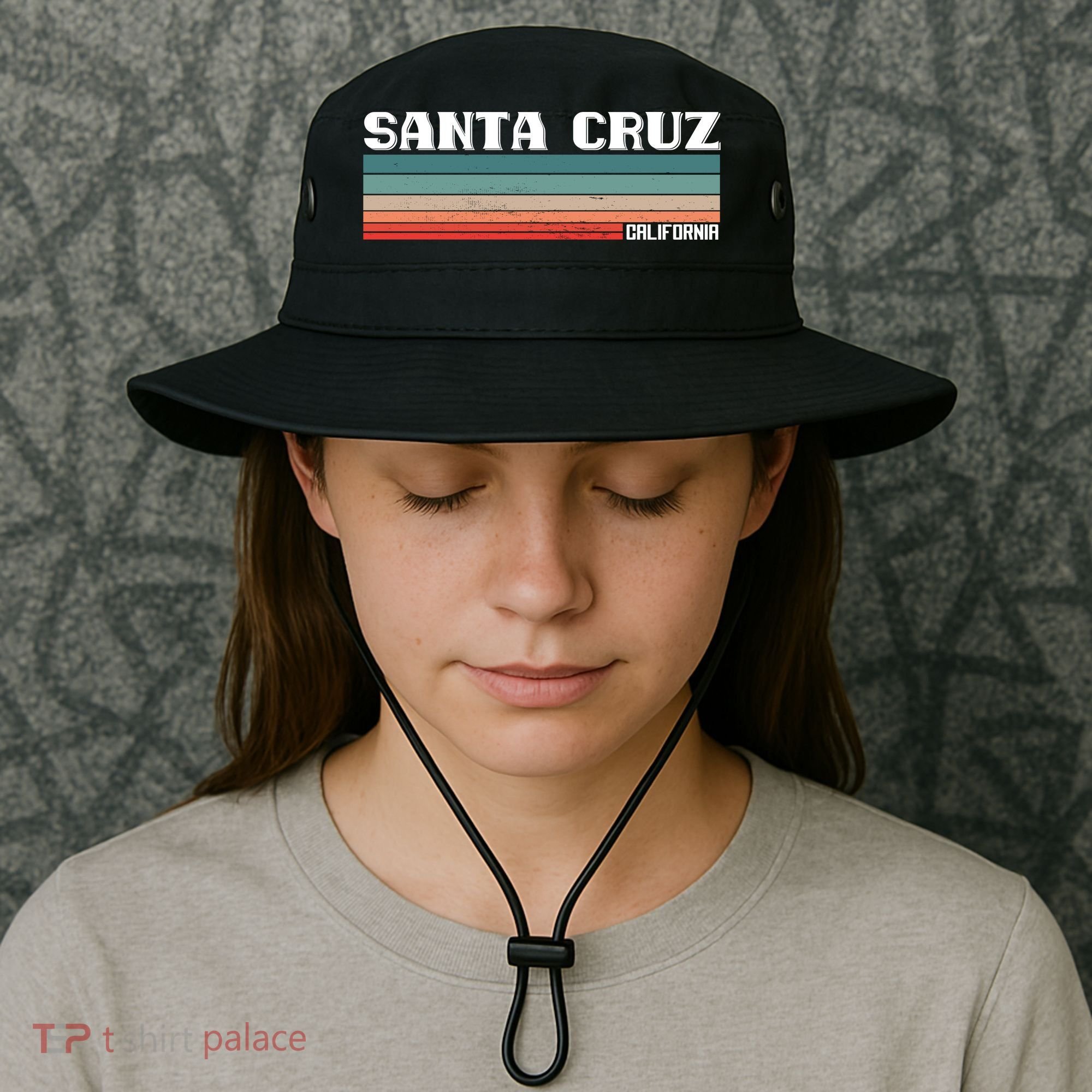 Santa Cruz California Bucket Hat