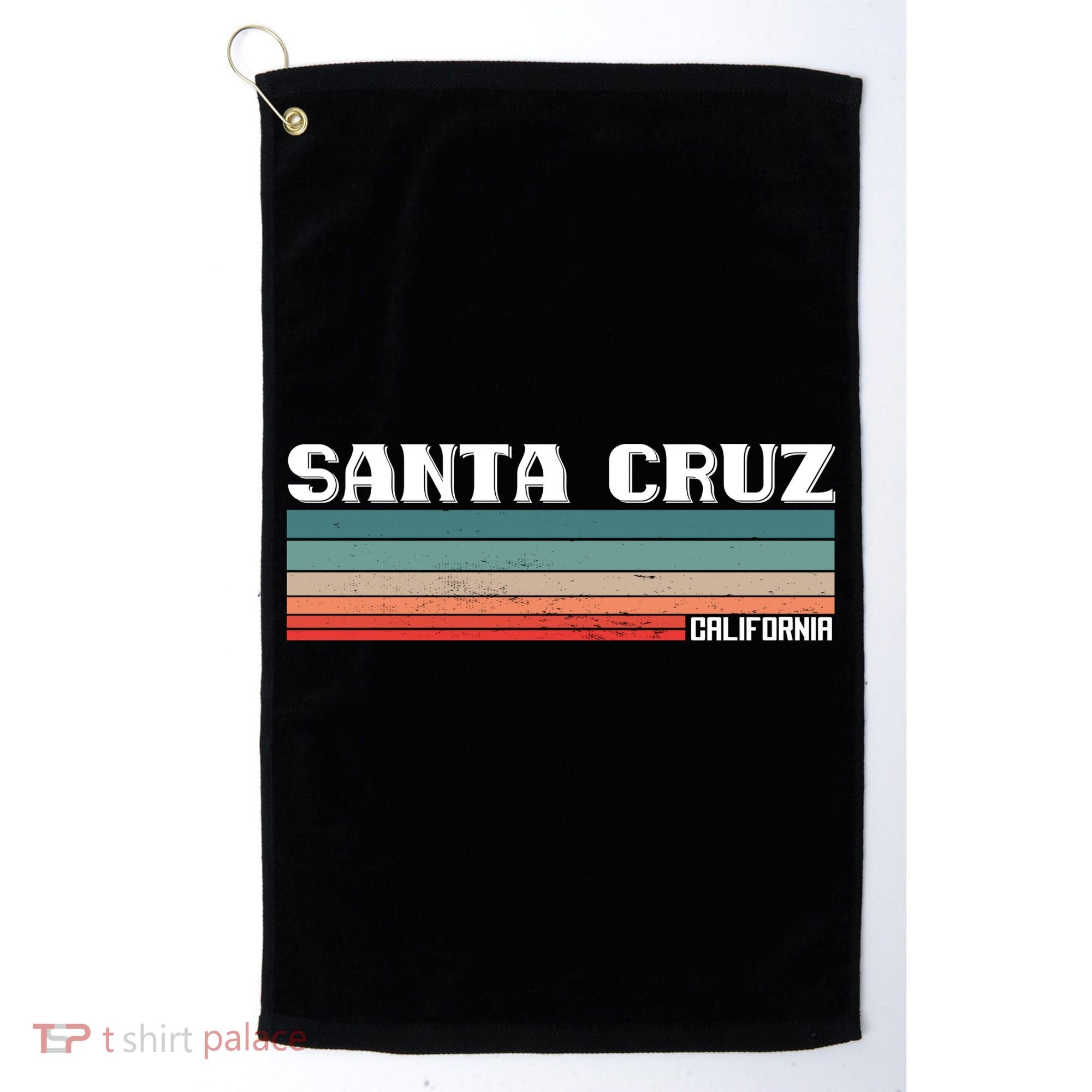 Santa Cruz California Golf Towel