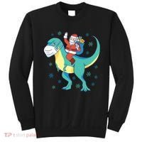 Santa Dinosaur Pandemic Sweatshirt thumb 0