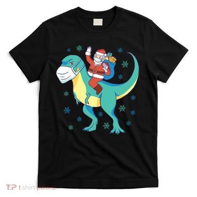 Santa Dinosaur Pandemic T-Shirt