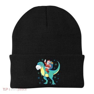 Santa Dinosaur Pandemic Beanie