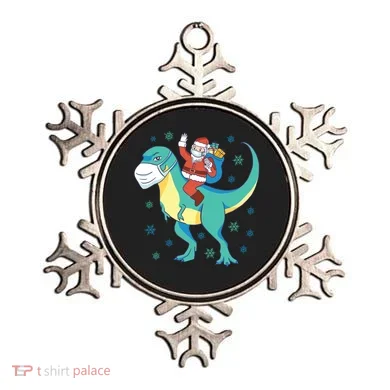 Santa Dinosaur Pandemic Ornament