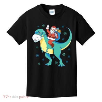 Santa Dinosaur Pandemic Kids T-Shirt