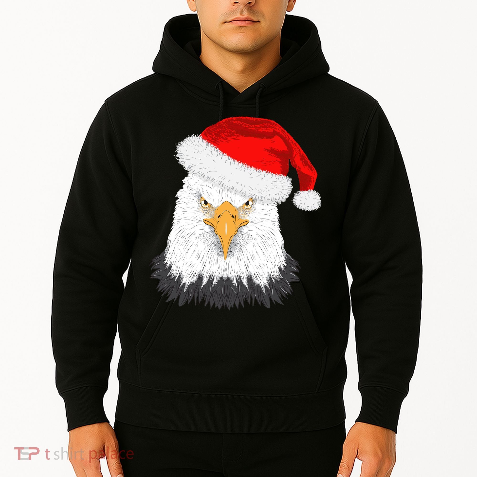 Santa Eagle Hoodie